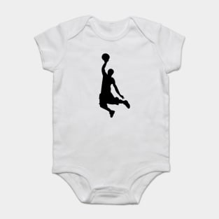 Dunking Basketball Player Baby Bodysuit